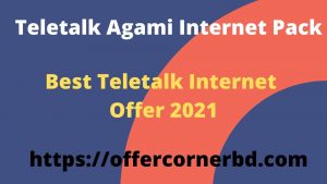 Read more about the article Teletalk Agami Internet Pack | Best Teletalk Internet Offer 2021